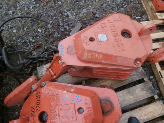 Johnson 60 Ton 4 Sheave Hook Block
