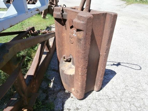 3,000 lb Drop Hammer Pile Driving Attachment
